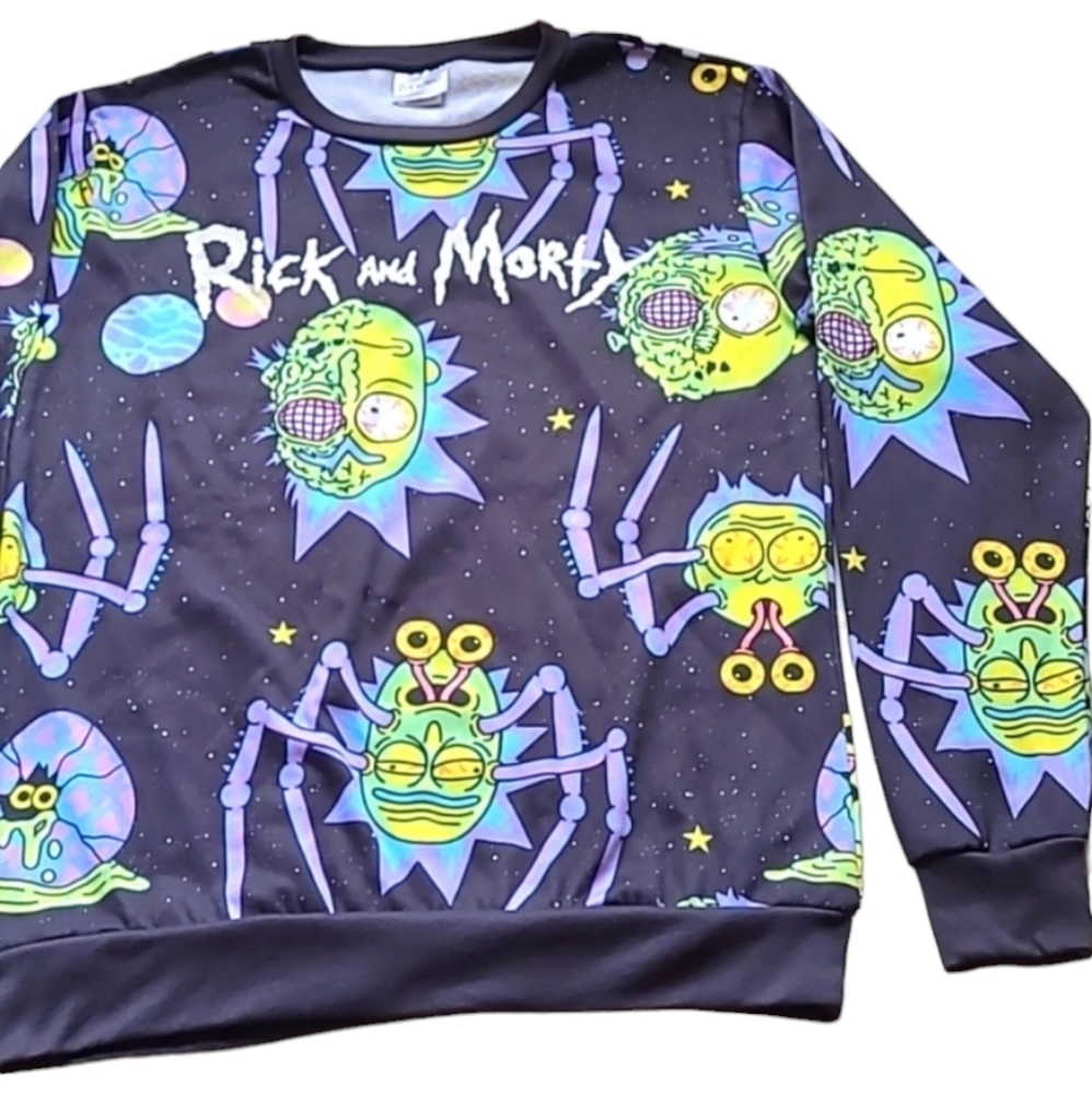 Rick and Morty Crew Neck Sweatshirt